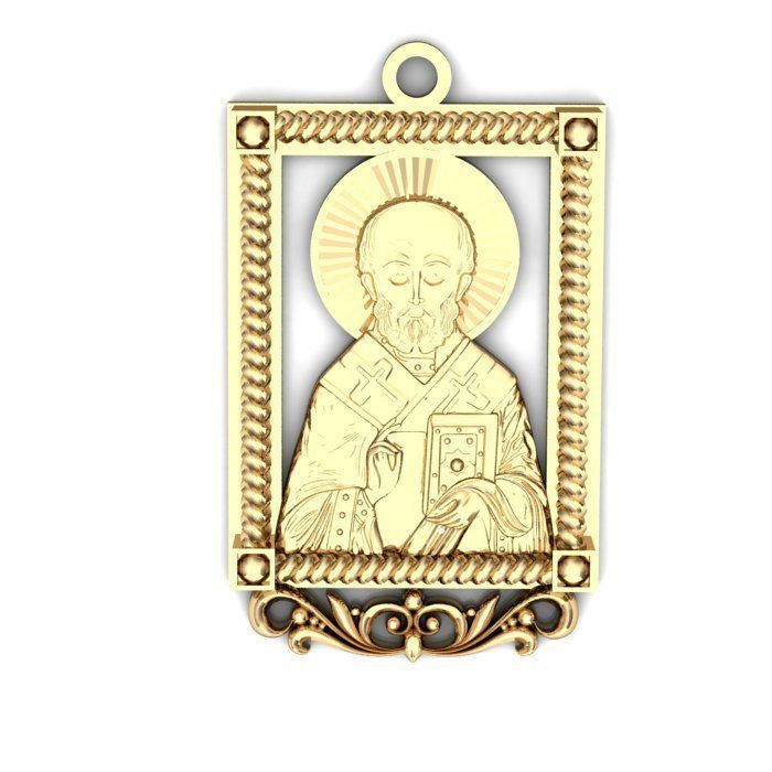 BULK-3DM-With Gems-PENDANT 63 Files 3D print model_60