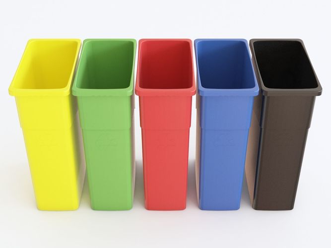 Recycle bin 3D model