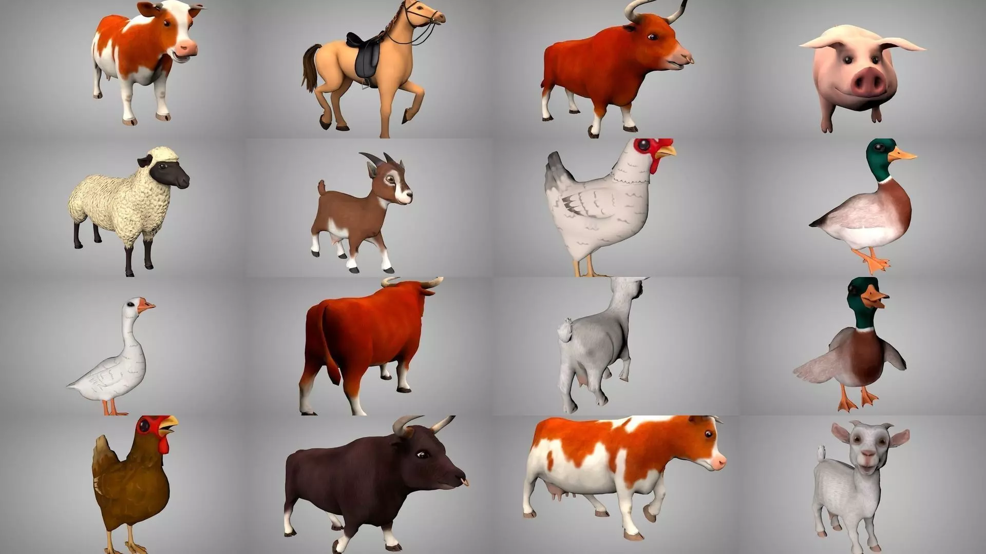 Farm animals collection _0