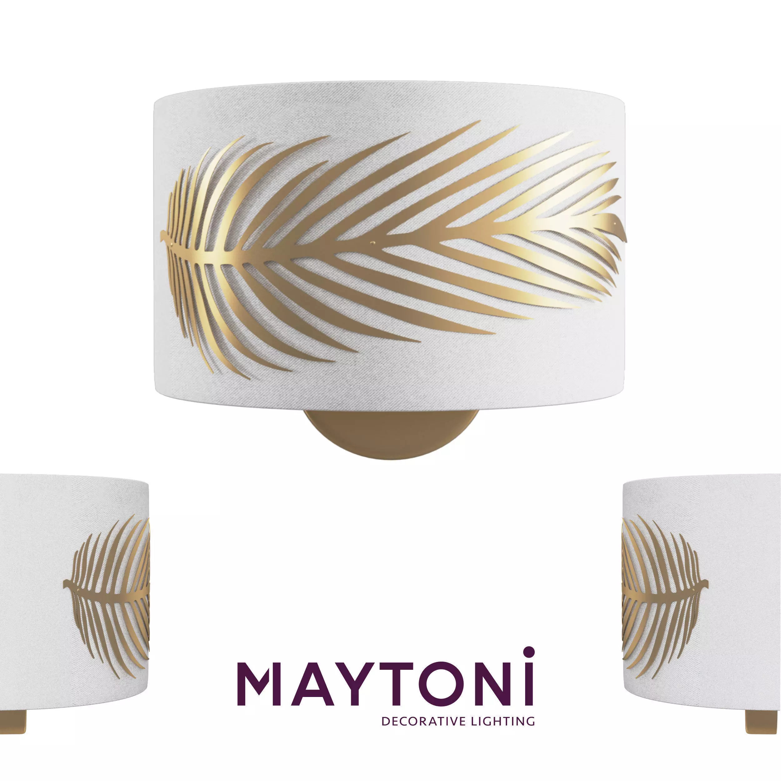 Sconce Farn H428-WL-01-WG Maytoni Classic Free 3D model_0