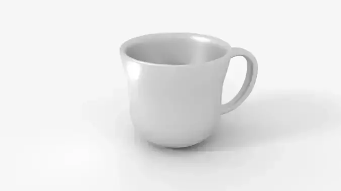 Teacup 3D model