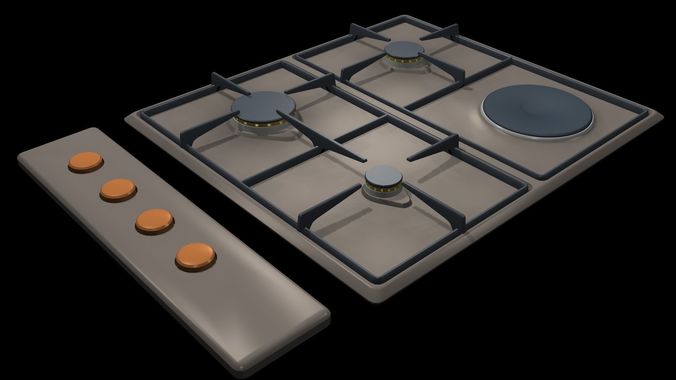 gas stove 3D model