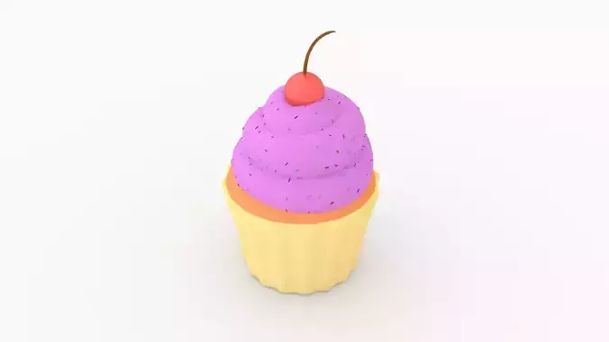 Cupcake 3D model