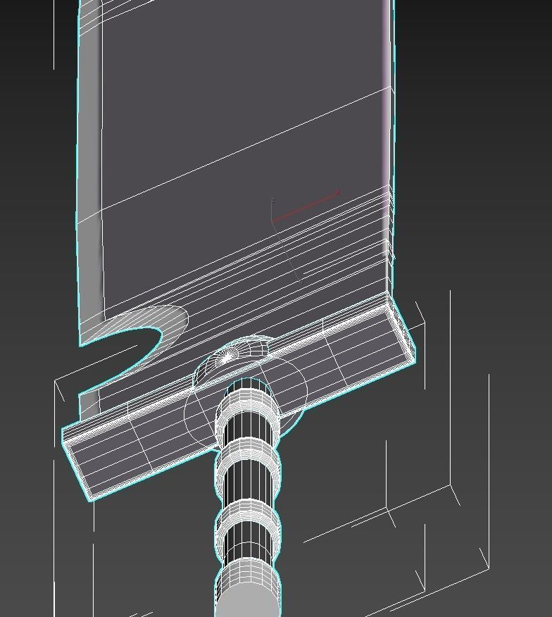 Zabuza Sword Low-poly 3D model_4
