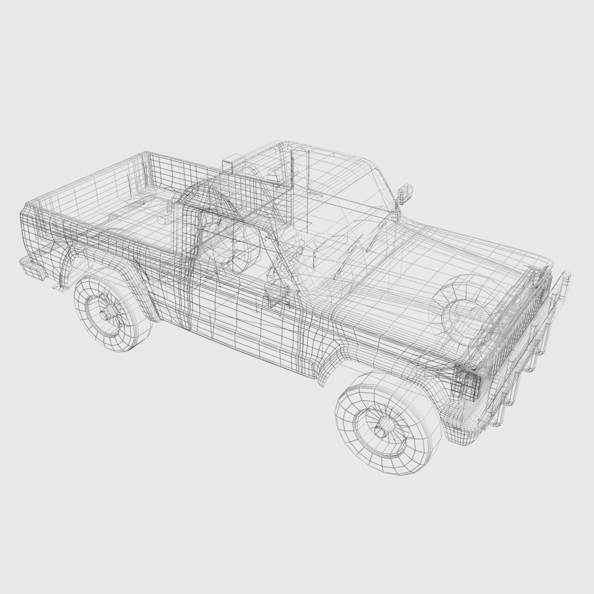 military off-road vehicles 3D Model Collection_21