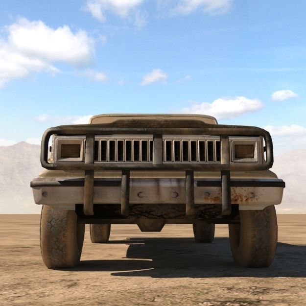 military off-road vehicles 3D Model Collection_17