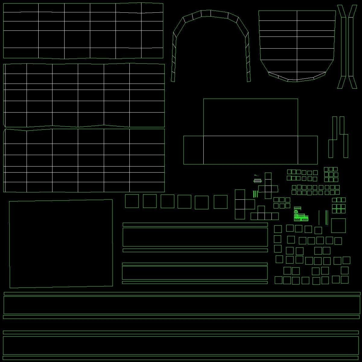military off-road vehicles 3D Model Collection_14