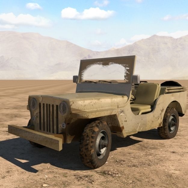 military off-road vehicles 3D Model Collection_2