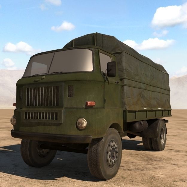 military off-road vehicles 3D Model Collection_1
