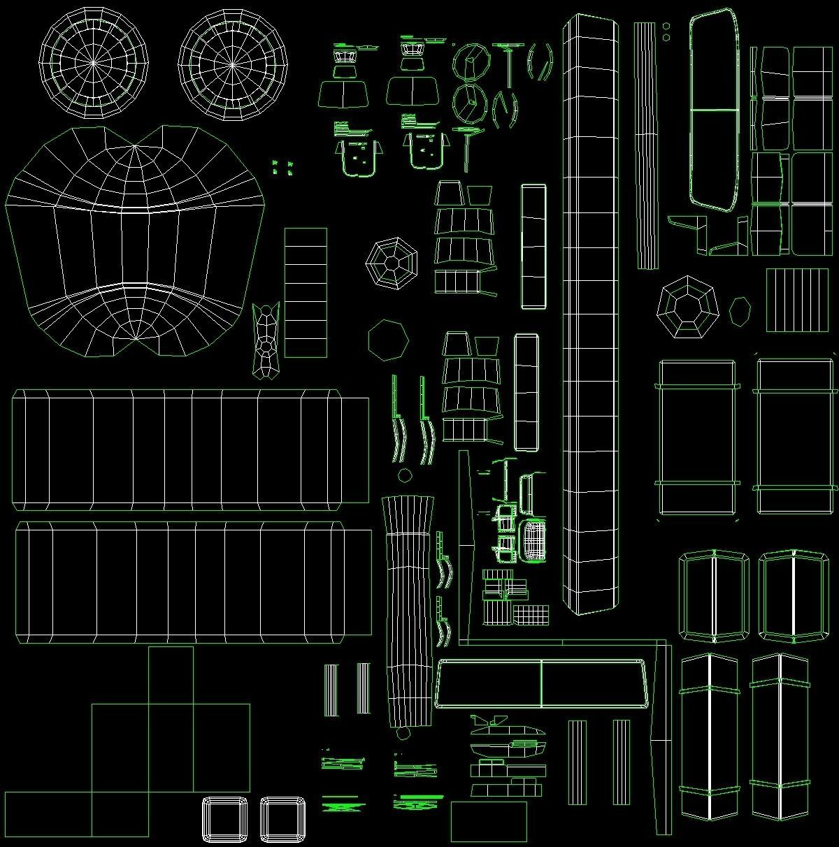 military off-road vehicles 3D Model Collection_15