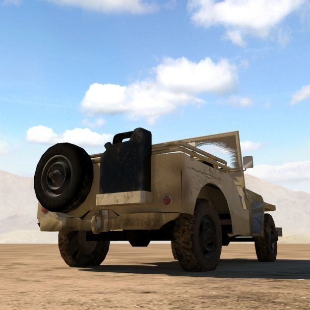 military off-road vehicles 3D Model Collection_28