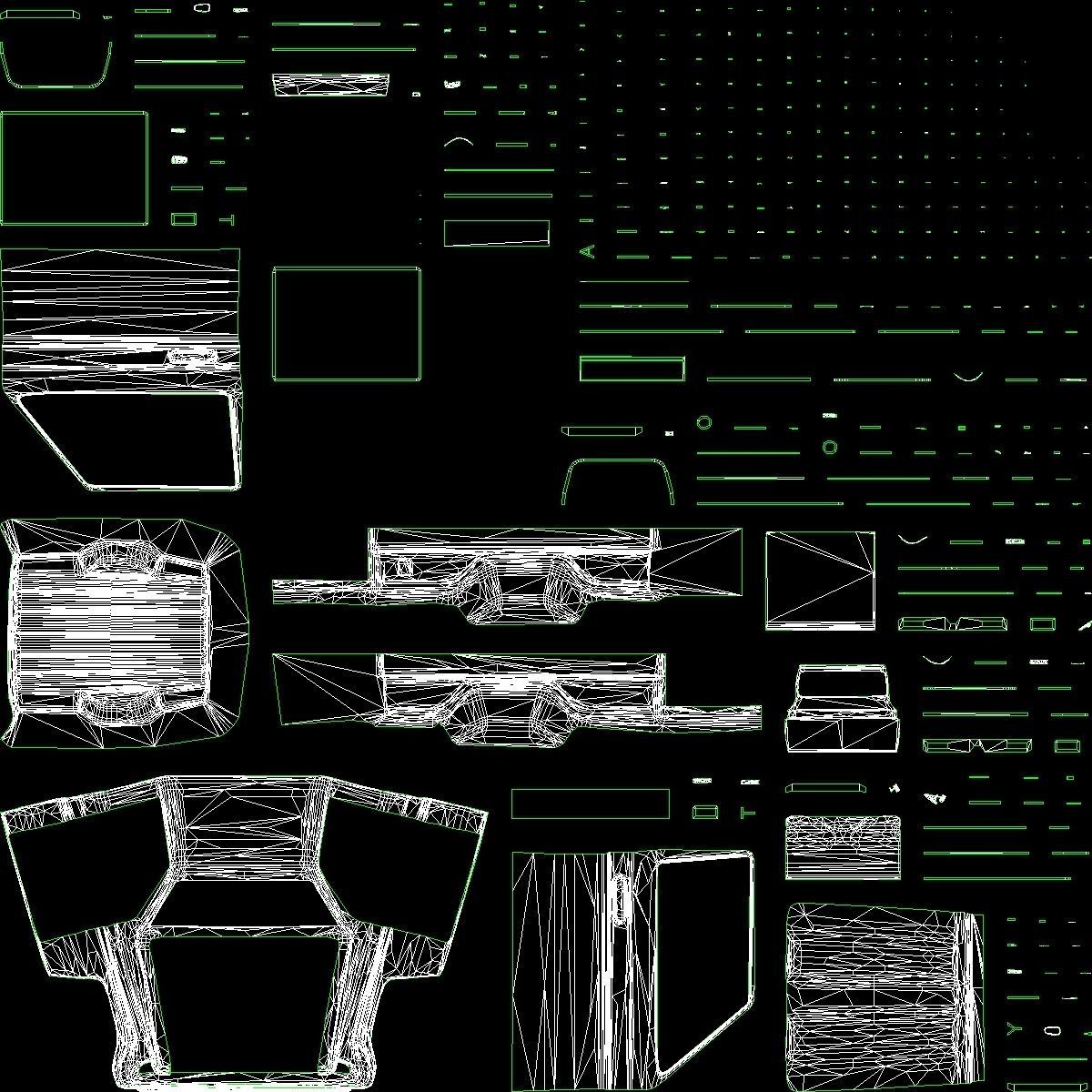 military off-road vehicles 3D Model Collection_42