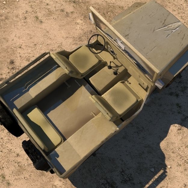 military off-road vehicles 3D Model Collection_30