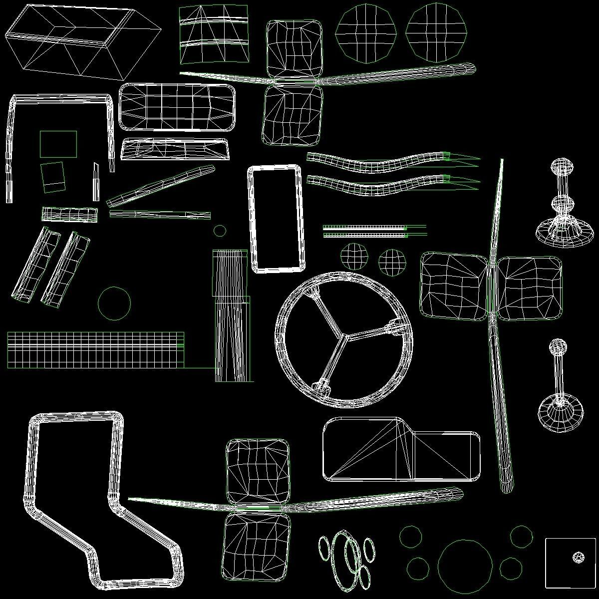 military off-road vehicles 3D Model Collection_34