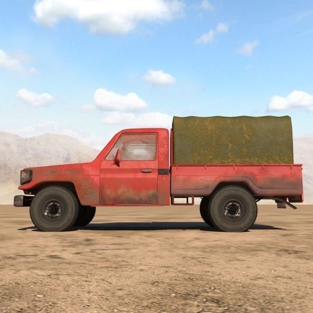 military off-road vehicles 3D Model Collection_38