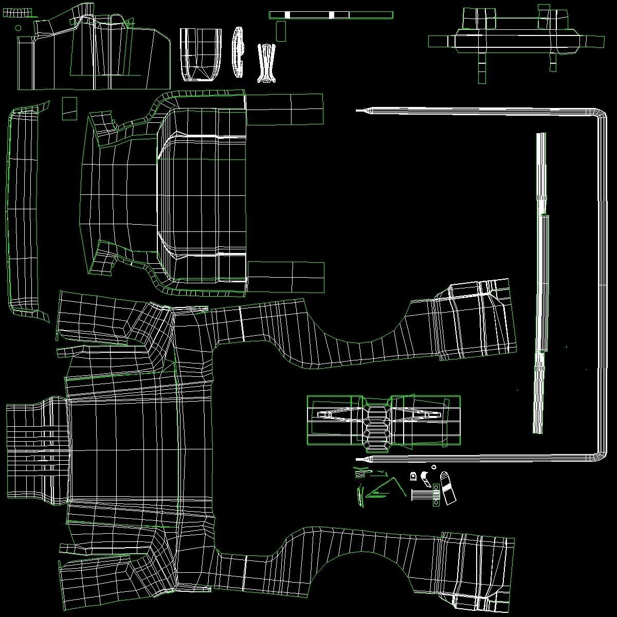 military off-road vehicles 3D Model Collection_33