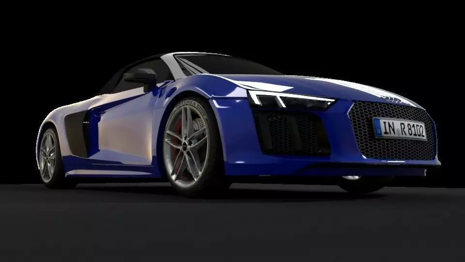 Car Model audi sports 3D print model