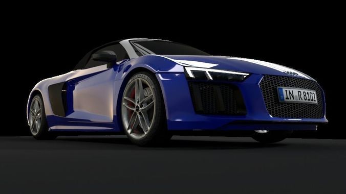 Car Model audi sports 3D print model