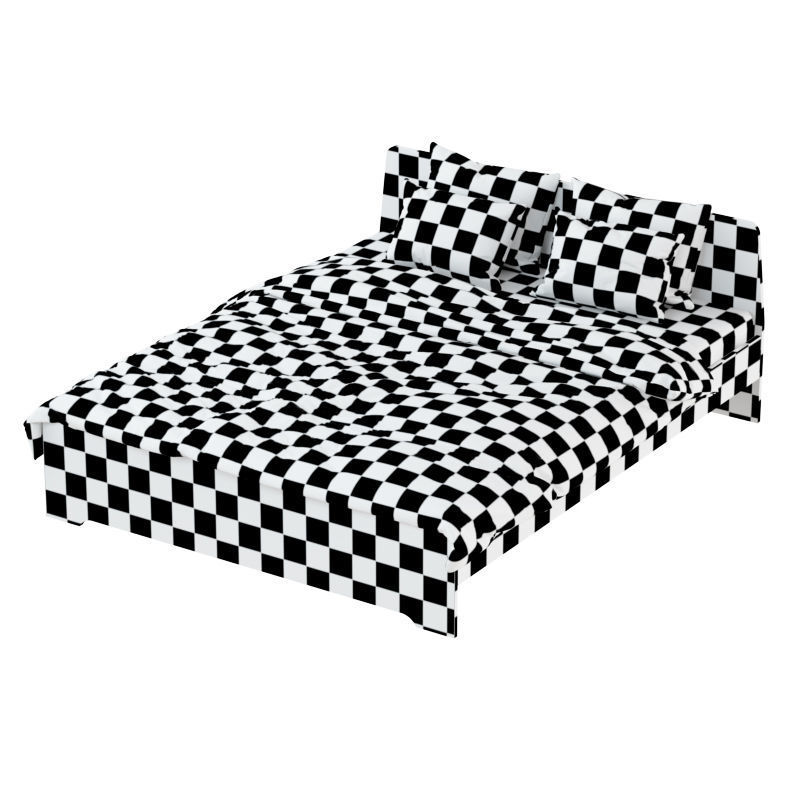 Bed Askvol 3D model_9