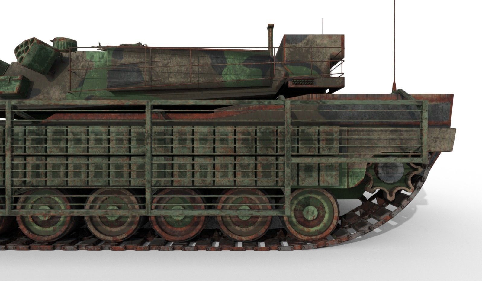 Tanks - Abrams - DMs Used 3D Model Collection_20