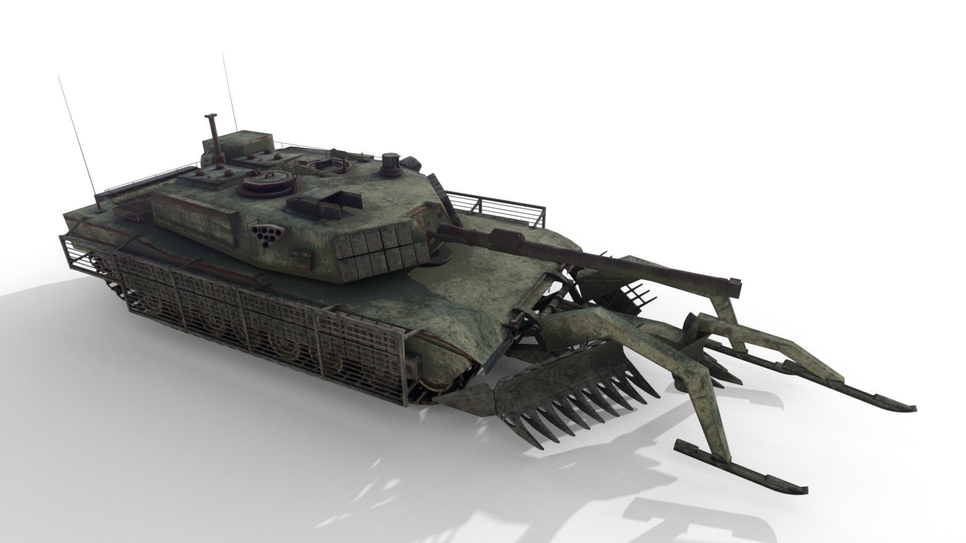Tanks - Abrams - DMs Used 3D Model Collection_28