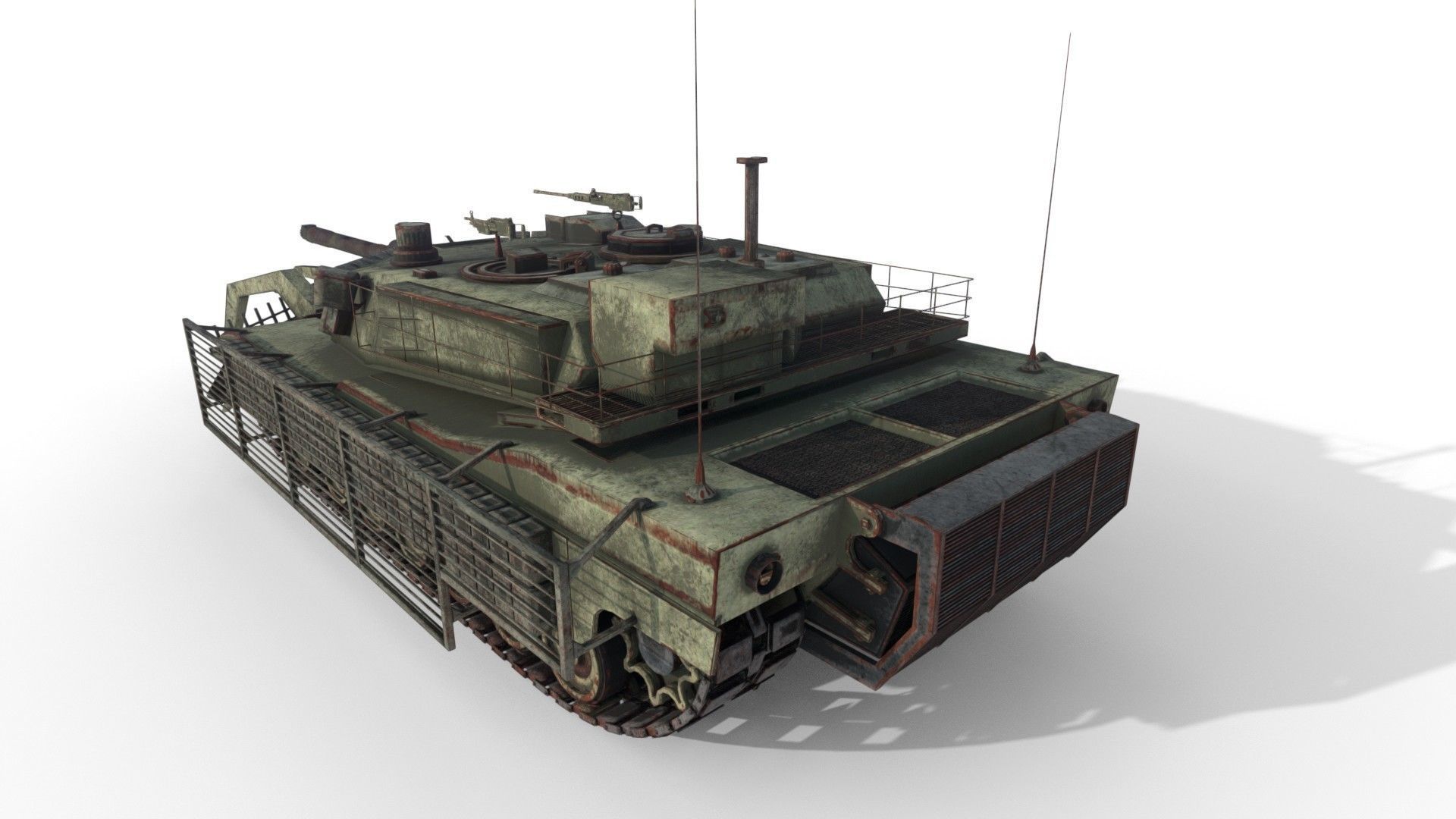 Tanks - Abrams - DMs Used 3D Model Collection_25