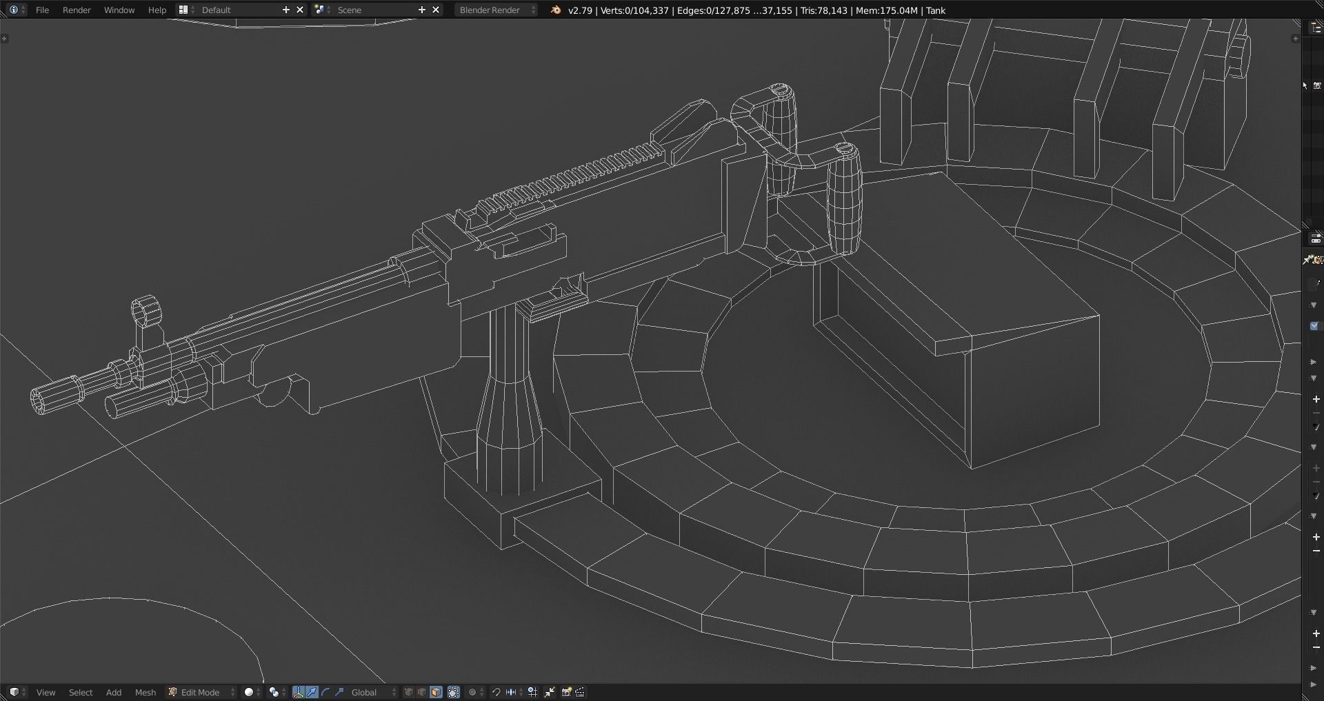 Tanks - Abrams - DMs Used 3D Model Collection_46