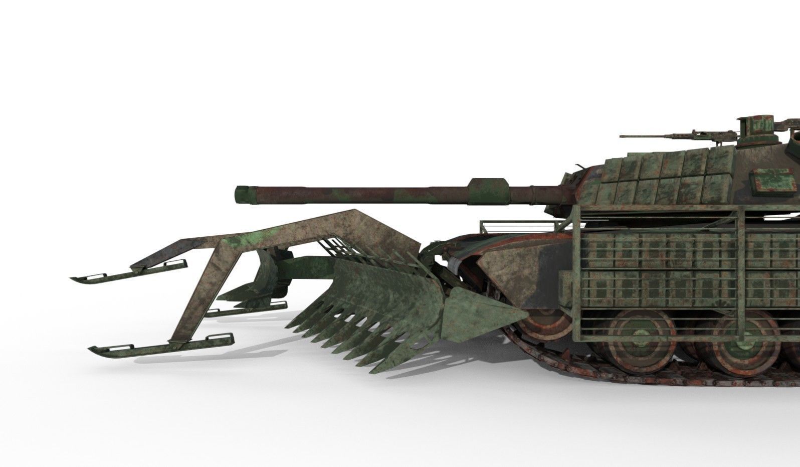 Tanks - Abrams - DMs Used 3D Model Collection_19