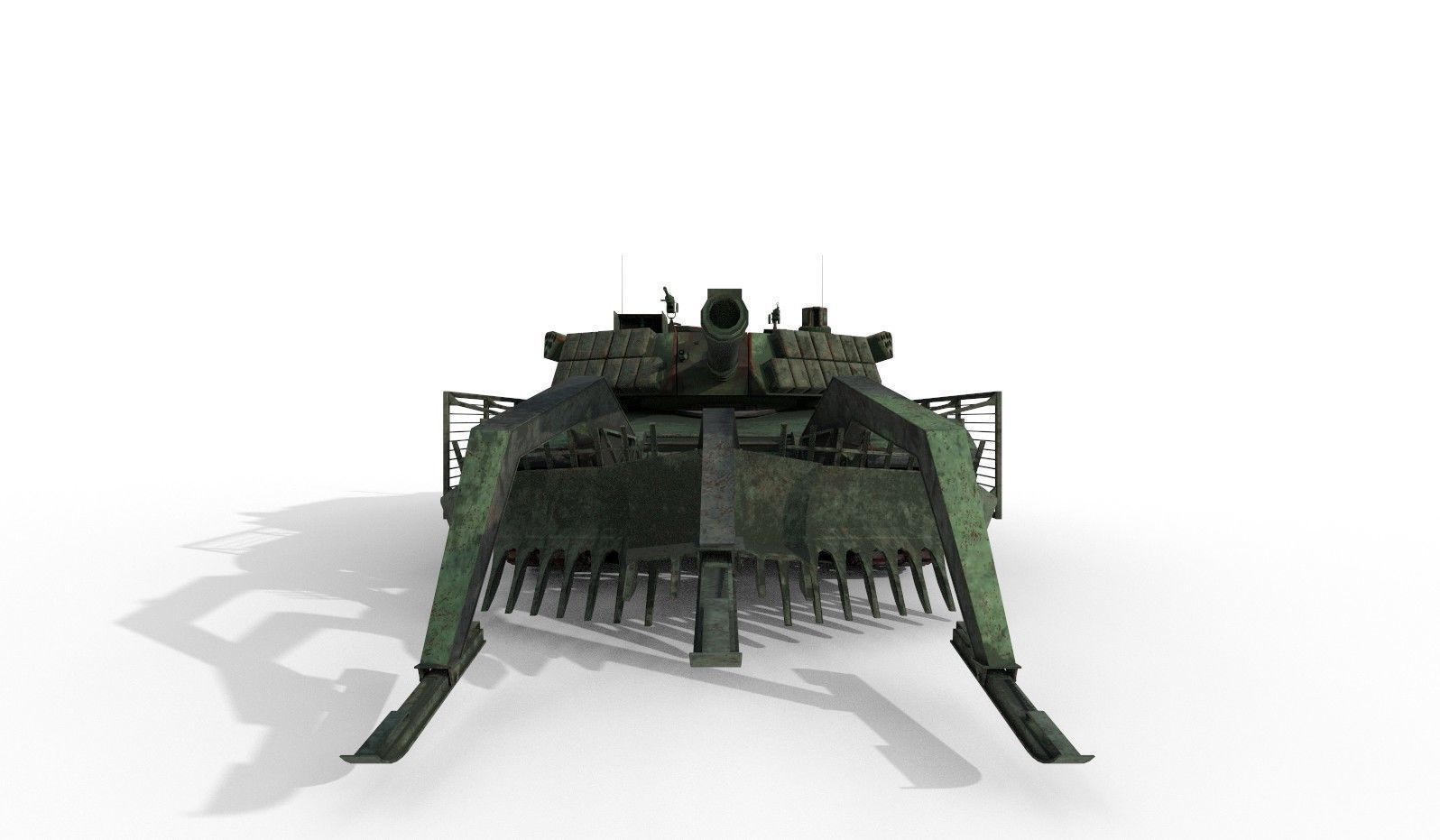 Tanks - Abrams - DMs Used 3D Model Collection_23