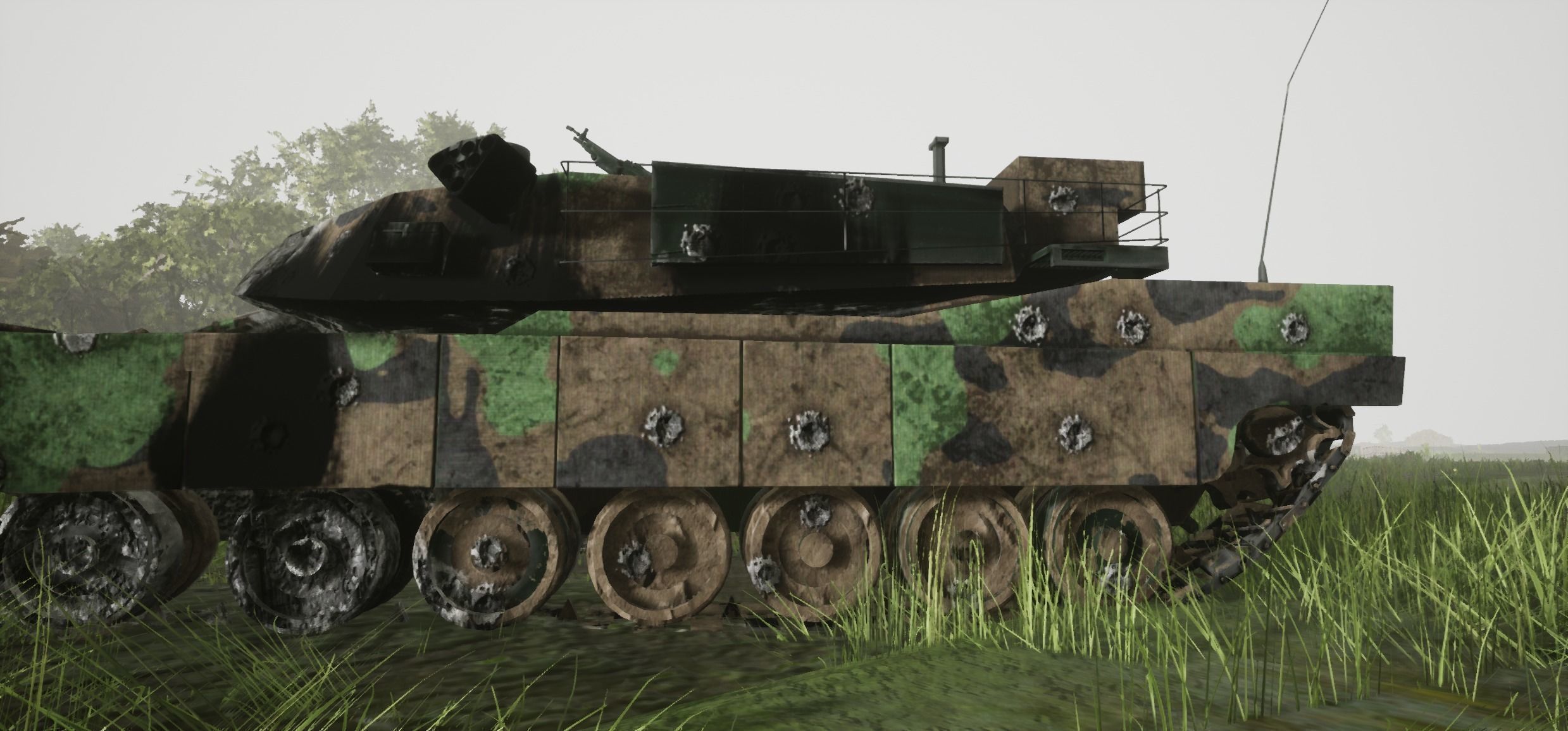 Tanks - Abrams - DMs Used 3D Model Collection_14