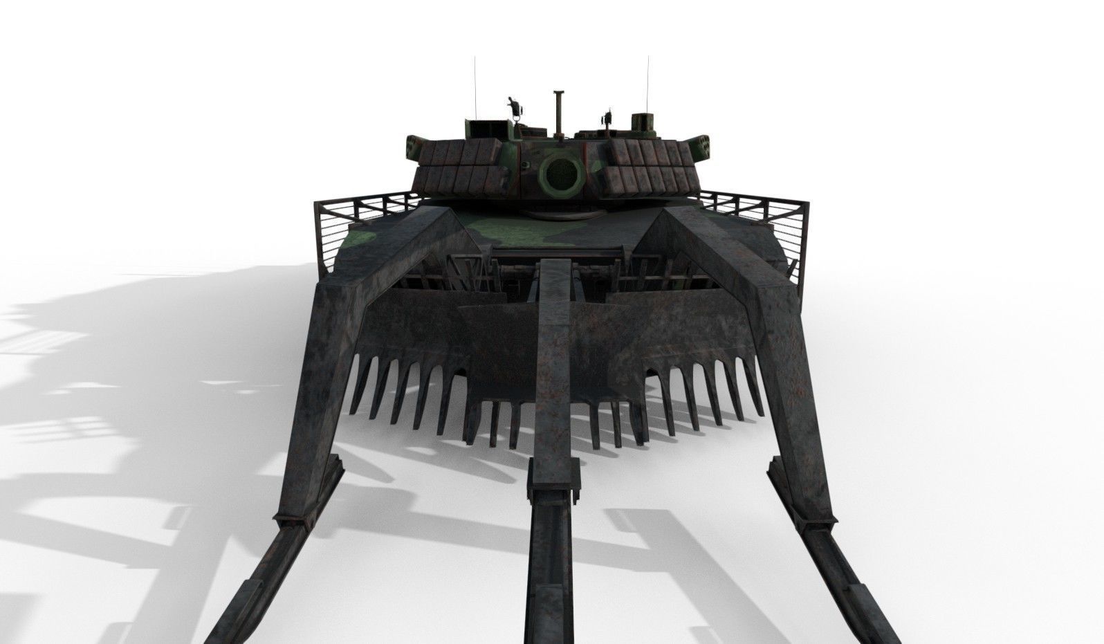 Tanks - Abrams - DMs Used 3D Model Collection_31