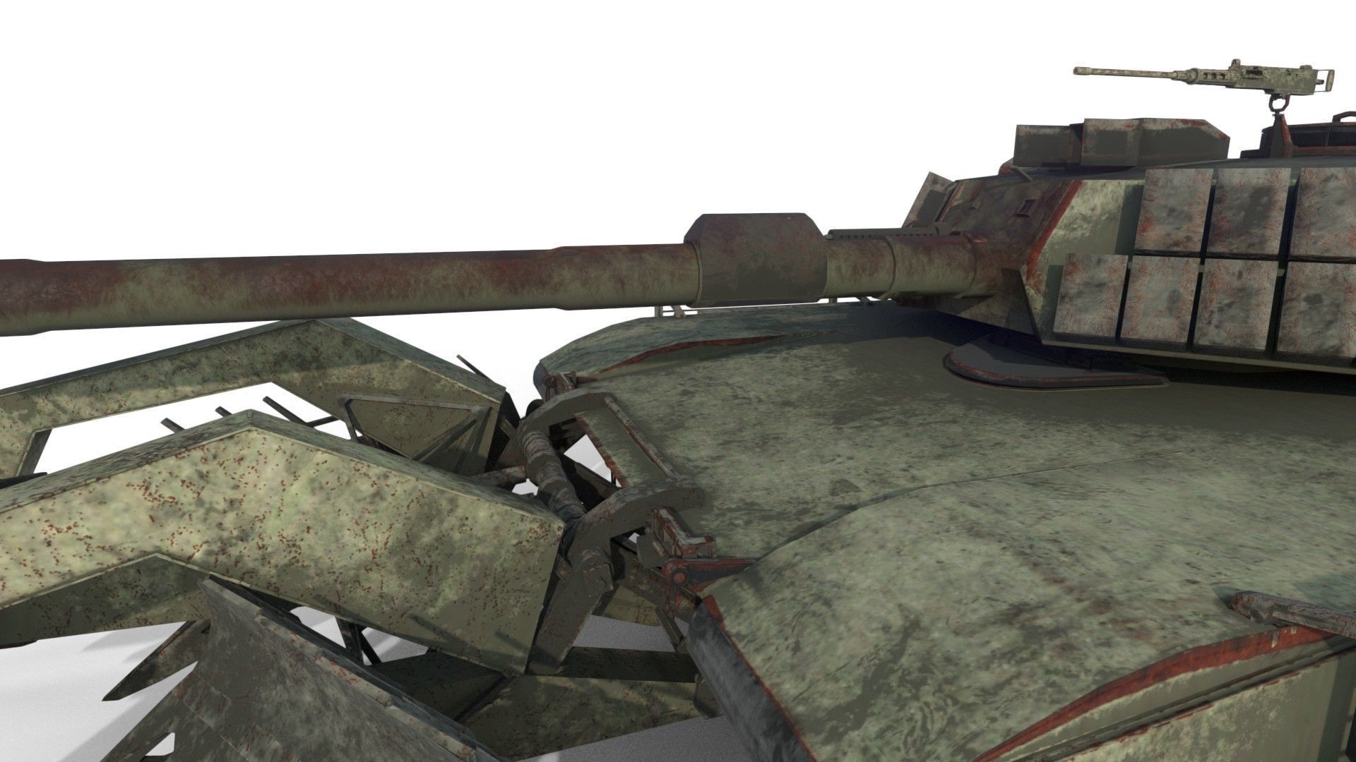 Tanks - Abrams - DMs Used 3D Model Collection_27