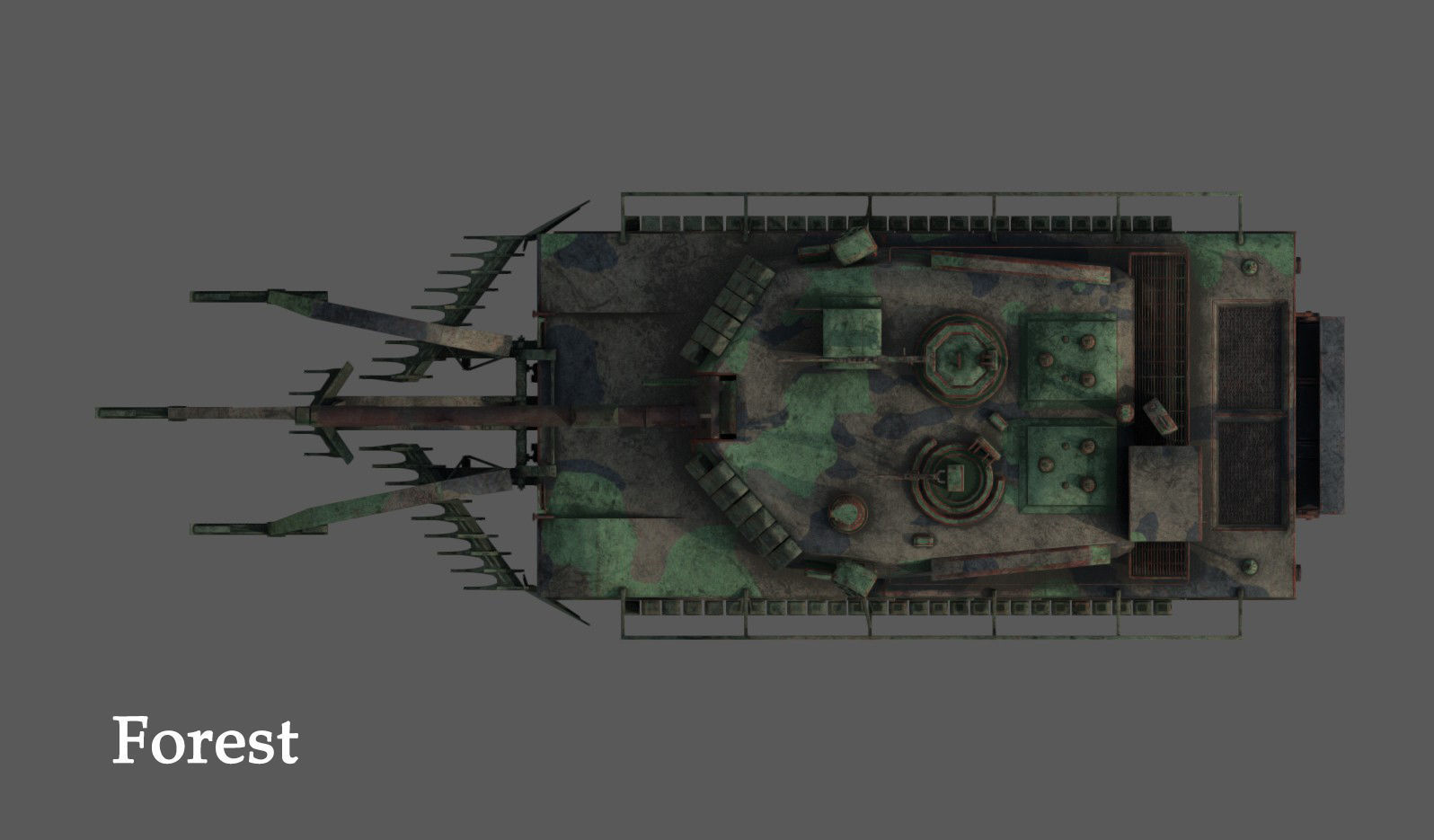 Tanks - Abrams - DMs Used 3D Model Collection_11