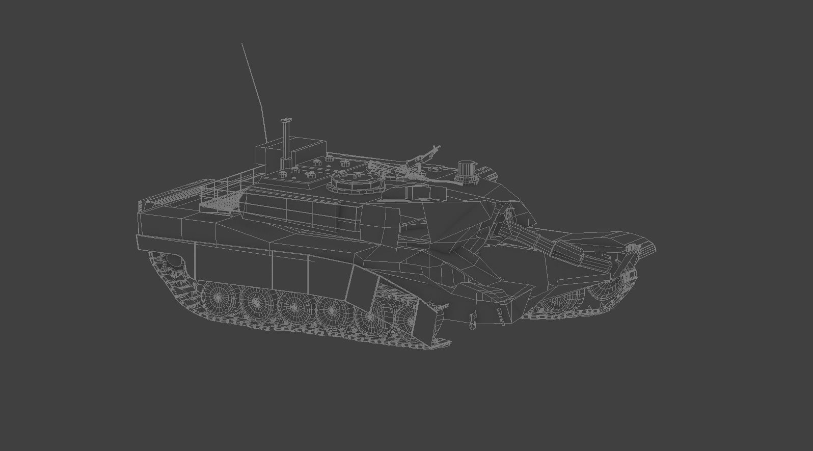 Tanks - Abrams - DMs Used 3D Model Collection_48