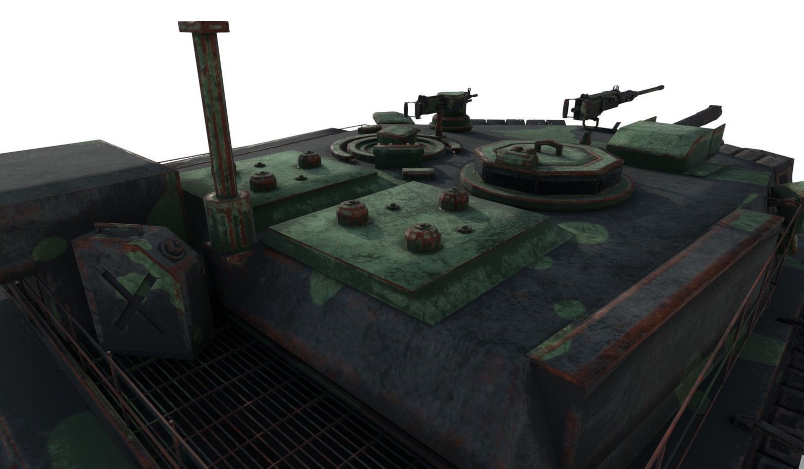 Tanks - Abrams - DMs Used 3D Model Collection_33