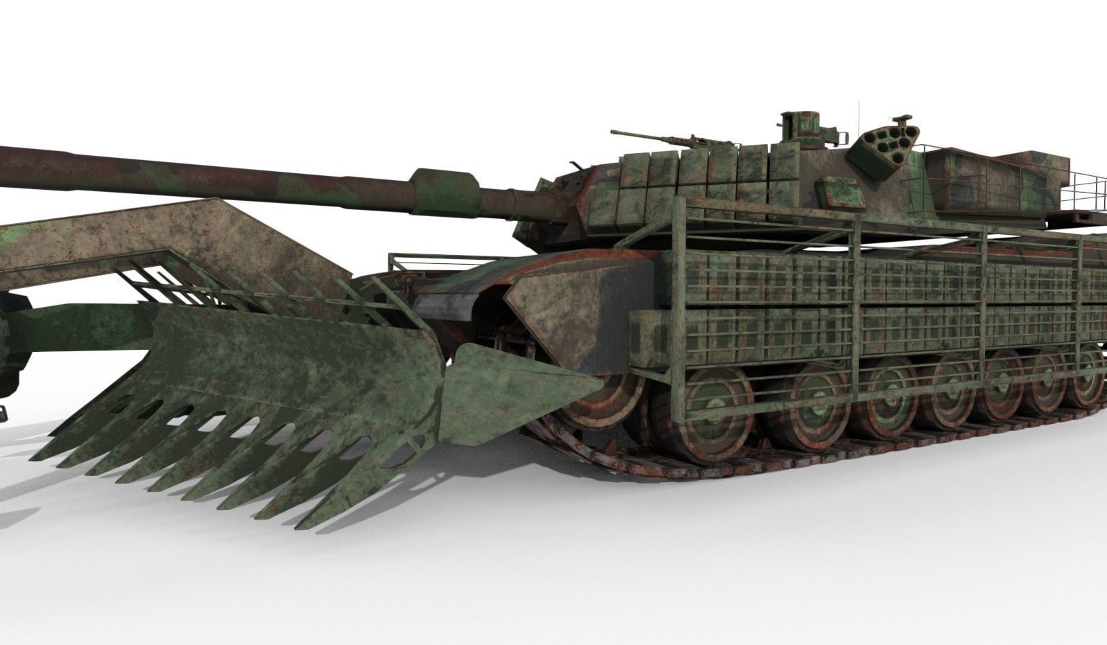 Tanks - Abrams - DMs Used 3D Model Collection_21