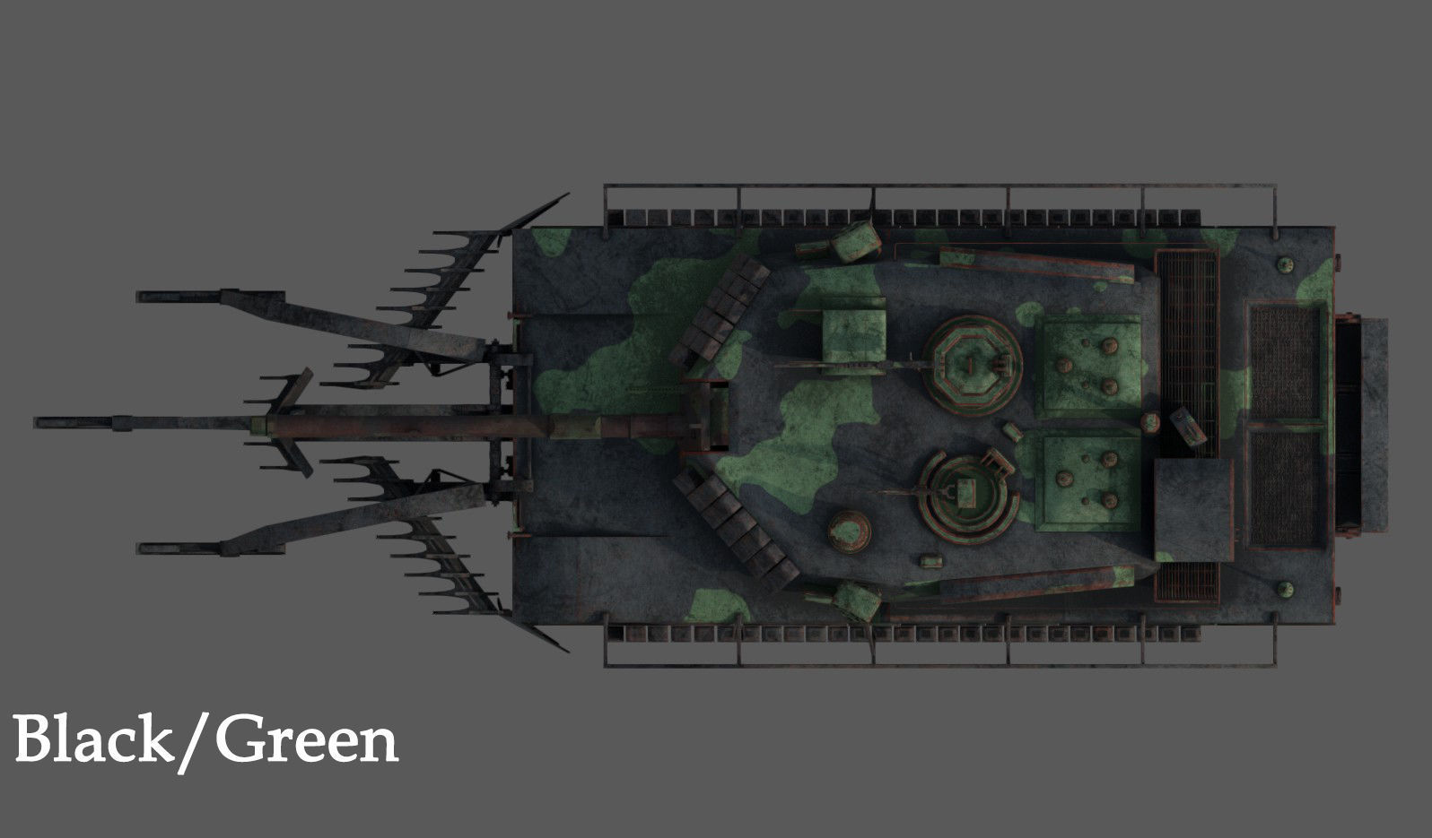 Tanks - Abrams - DMs Used 3D Model Collection_10