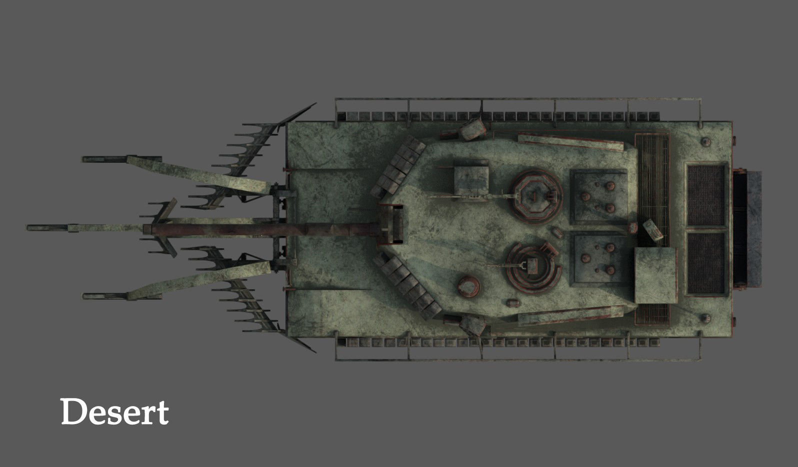 Tanks - Abrams - DMs Used 3D Model Collection_12