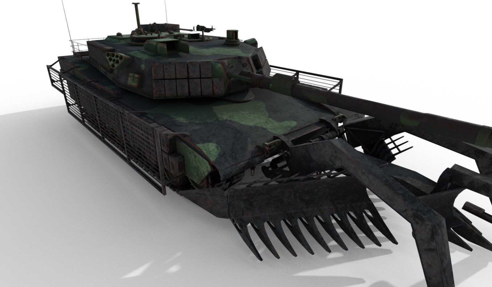 Tanks - Abrams - DMs Used 3D Model Collection_32
