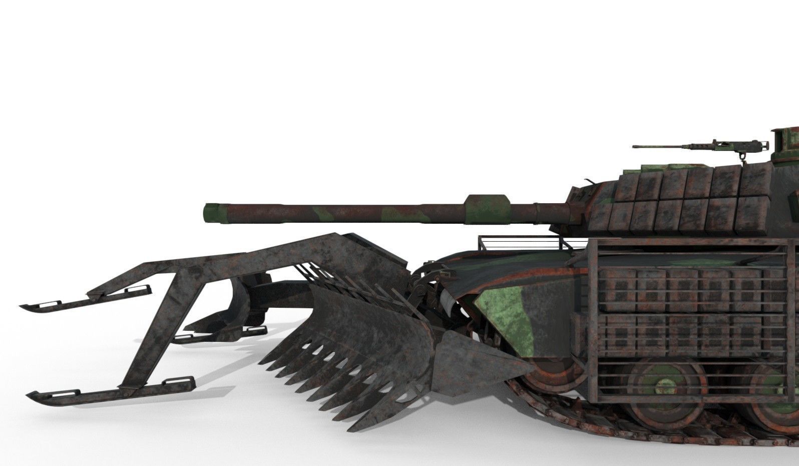 Tanks - Abrams - DMs Used 3D Model Collection_35