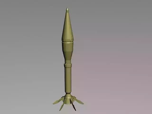 Rocket gold missile