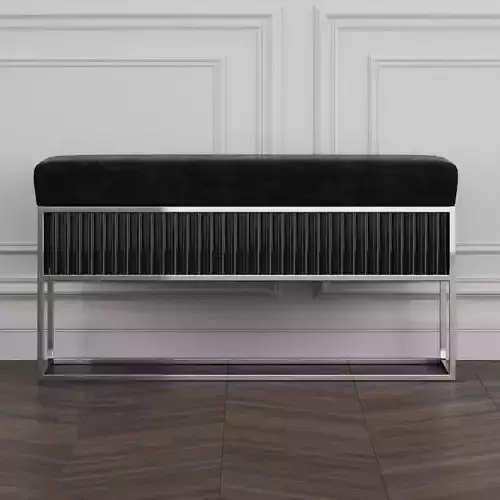 Pouf Black  by My Imagination  3D model