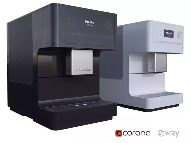 Miele coffee machine 3D model
