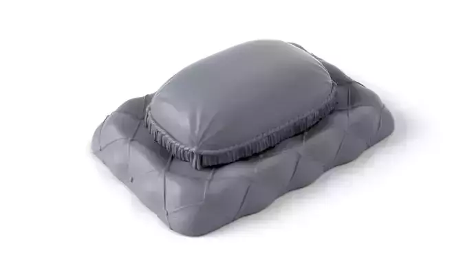 Soap pillow and Pedestal stl model for 3D printing and CNC