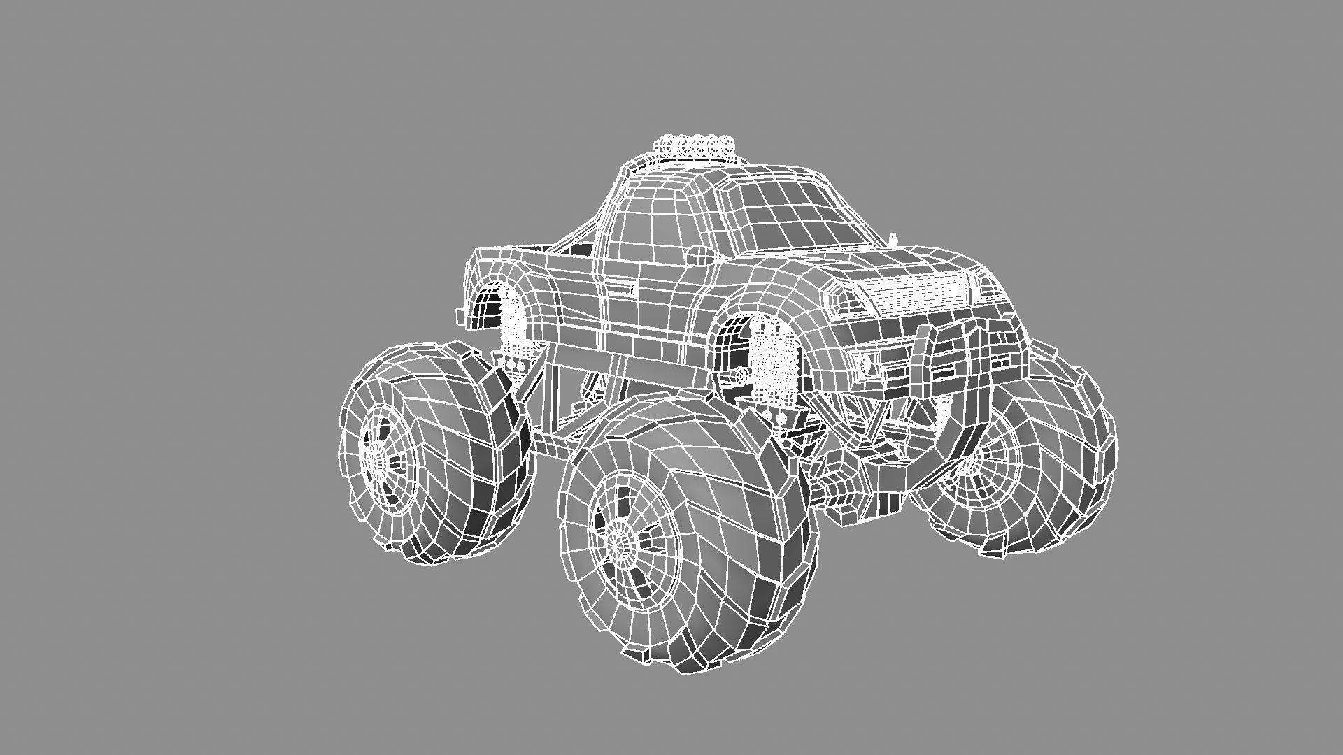 Monster Truck 3D model_10