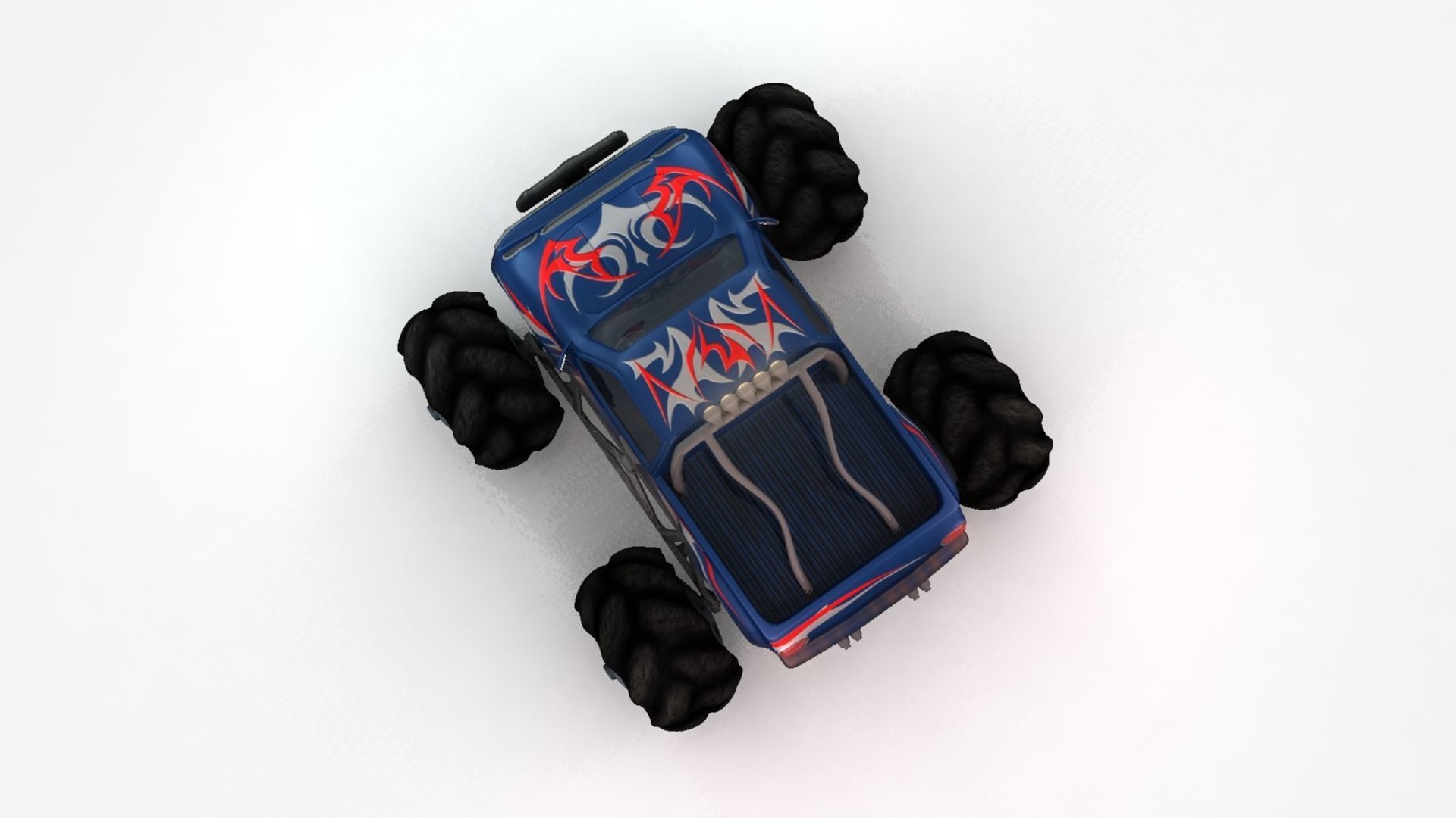 Monster Truck 3D model_4