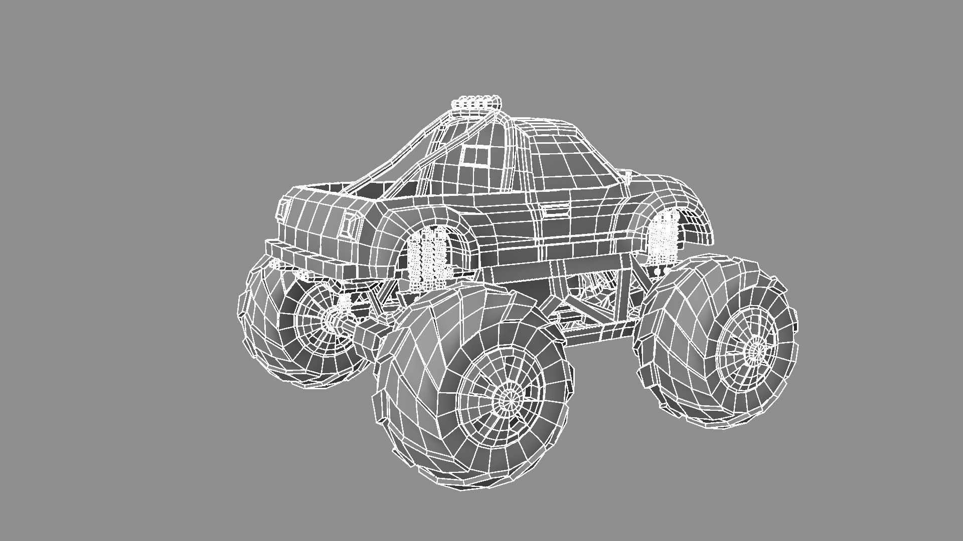 Monster Truck 3D model_9