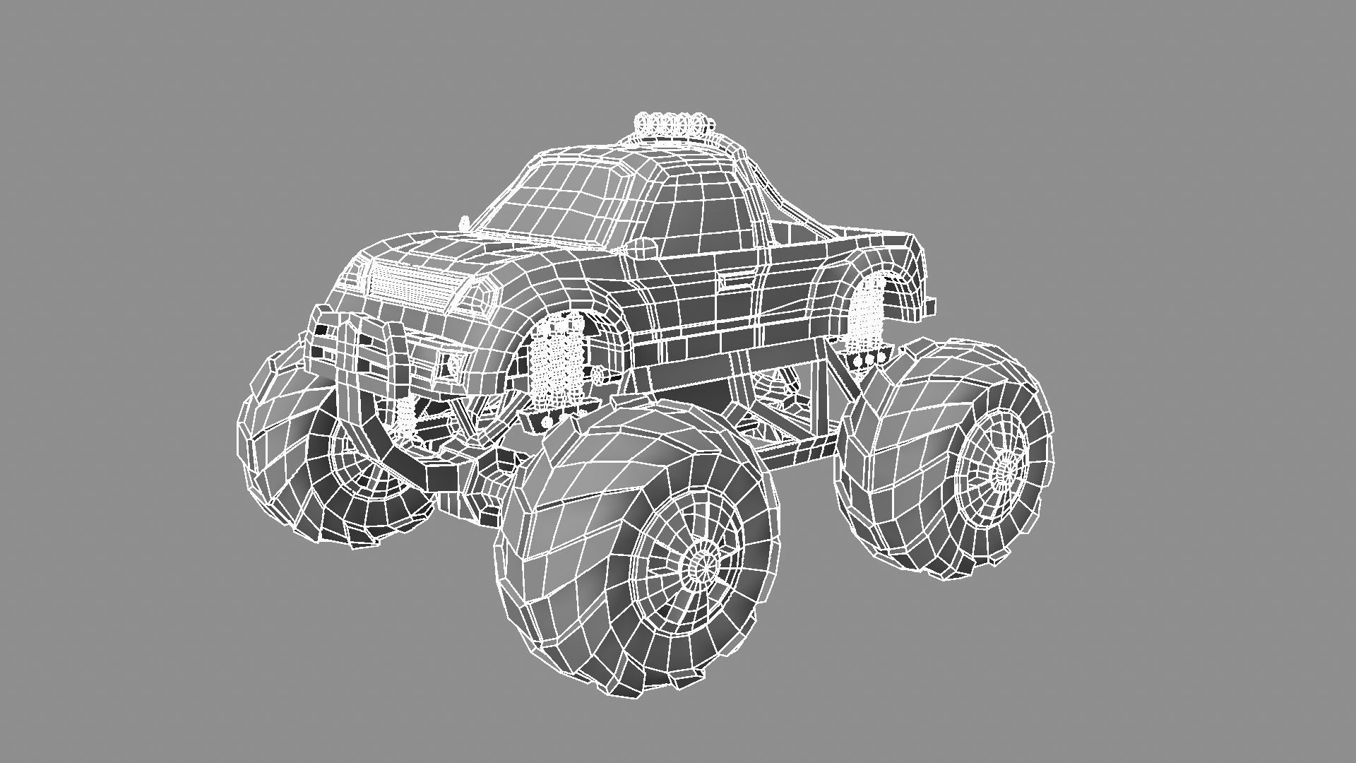 Monster Truck 3D model_8