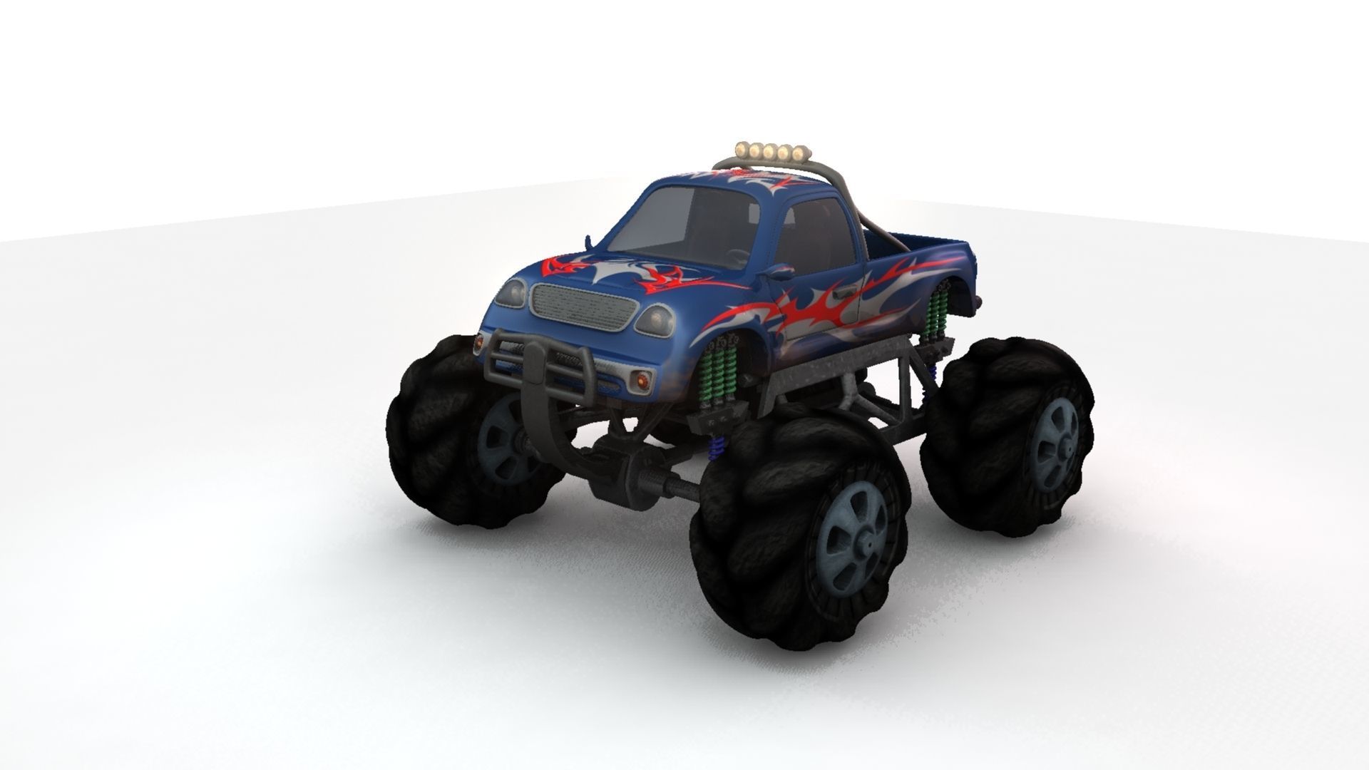 Monster Truck 3D model_11
