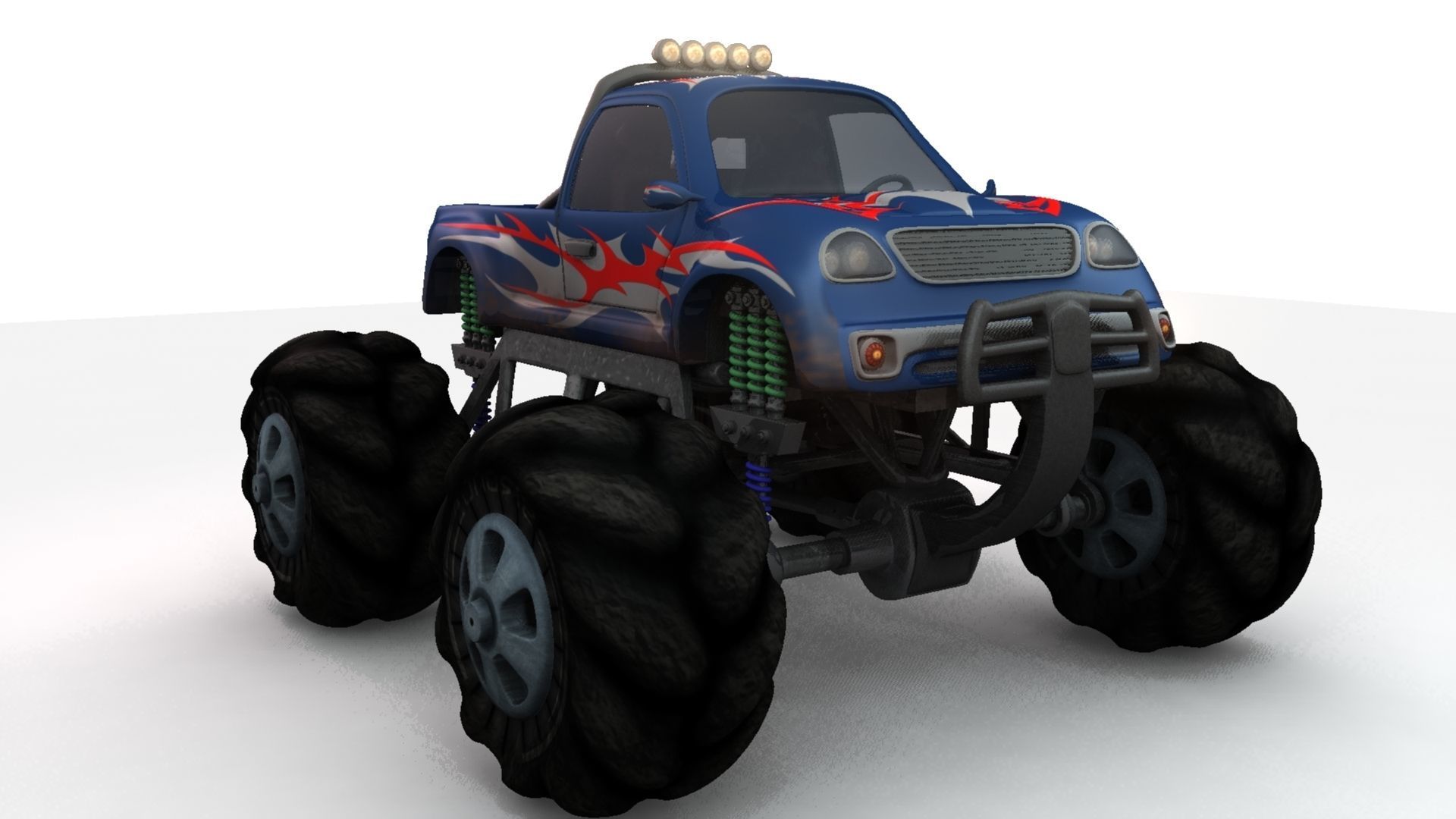 Monster Truck 3D model_15